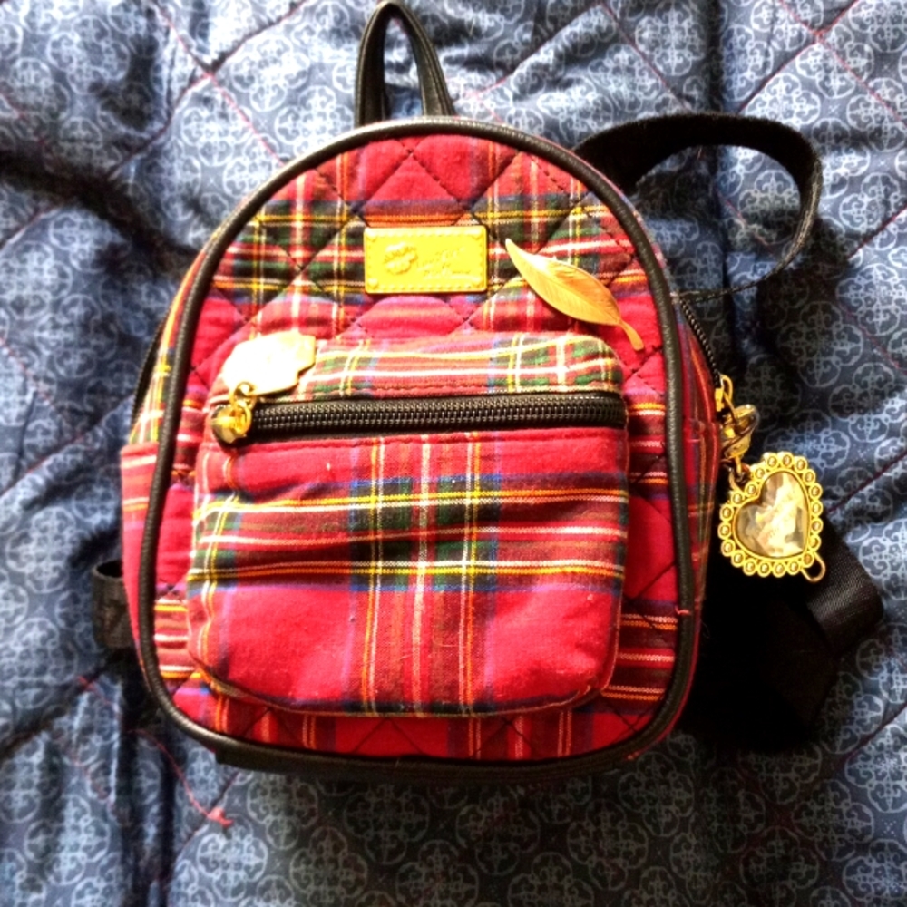 Betsey Johnson mini backpack